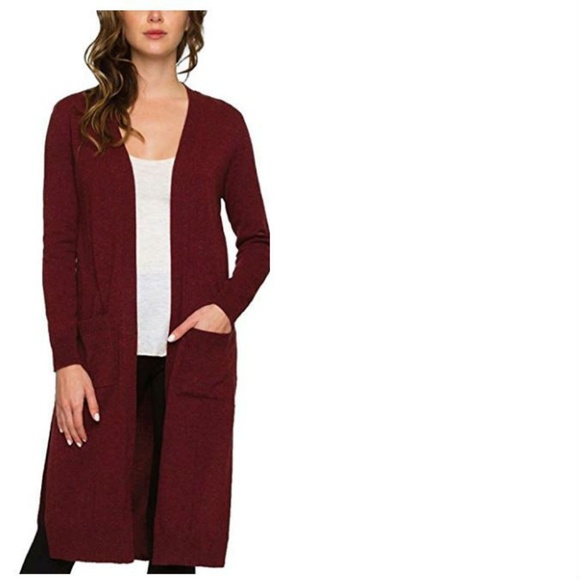 Matty M Sweaters - Matty M Women's Open Front Knit Cardigan Sweater